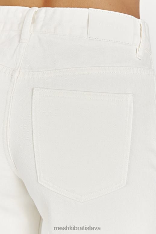 Meshki ainsley stredne vysoké džínsy oblečenie ecru 4N0F61491