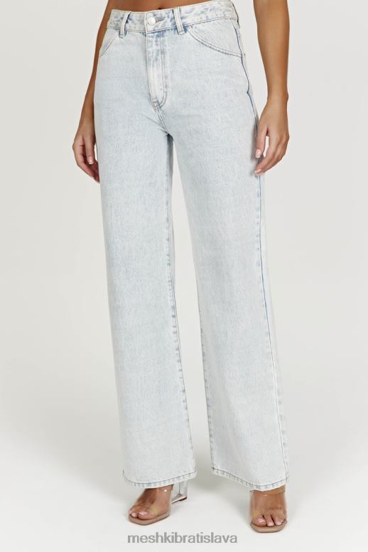 Meshki ainsley stredne vysoké džínsy oblečenie svetlo modrá 4N0F61520