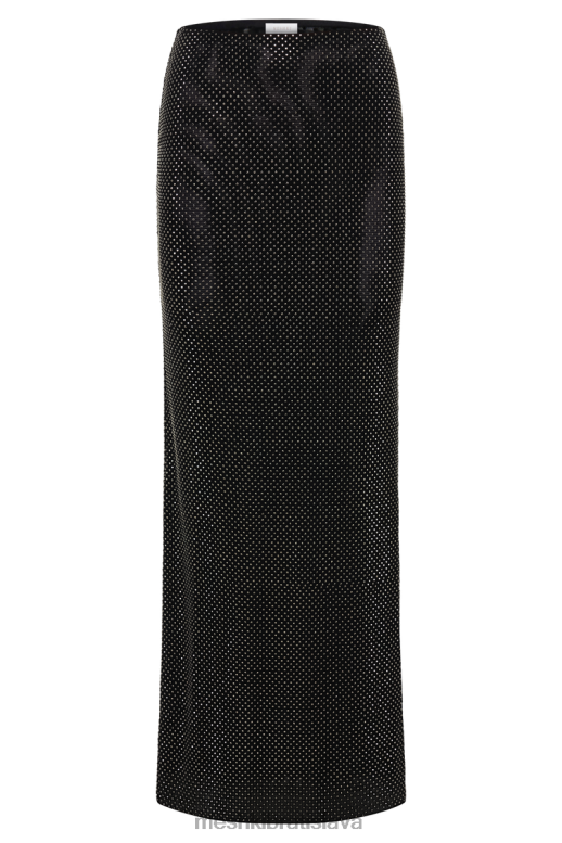 Meshki erika diamante maxi sukňa oblečenie čierna 4N0F61314