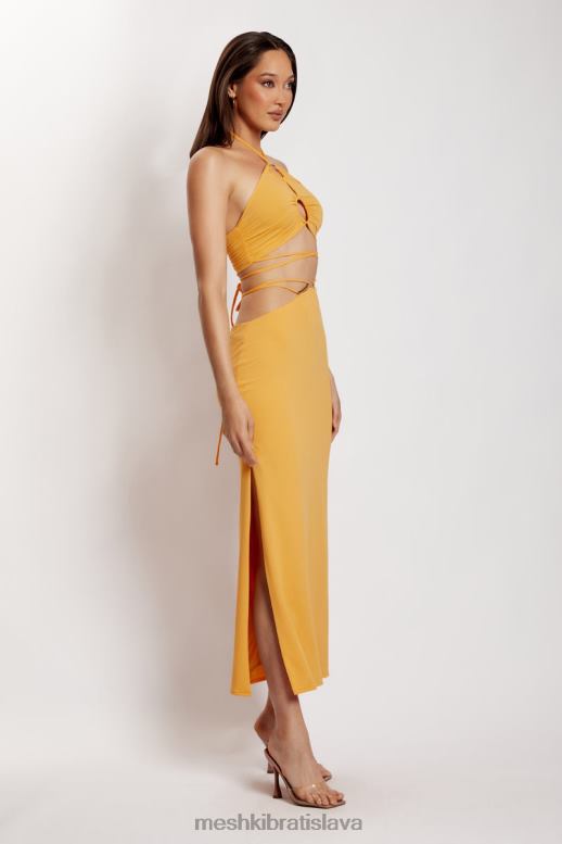 Meshki erika maxi sukňa s kovaním oblečenie mango 4N0F61419