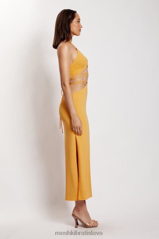 Meshki erika maxi sukňa s kovaním oblečenie mango 4N0F61419