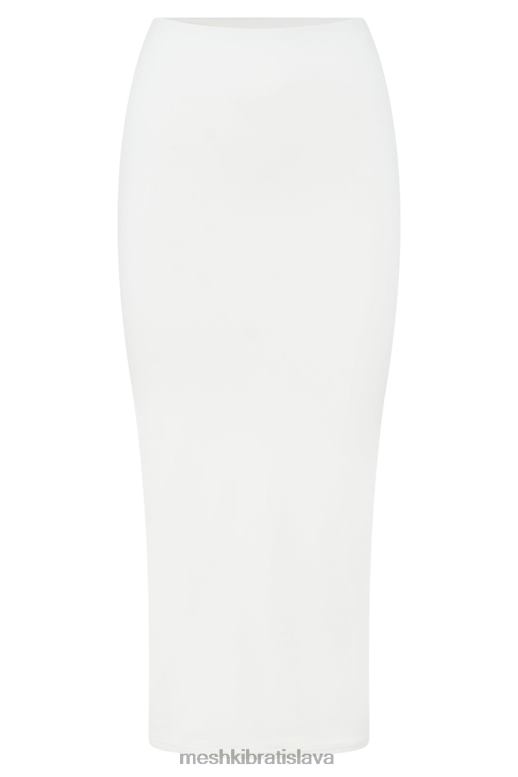 Meshki charley midi sukňa oblečenie biely 4N0F61508