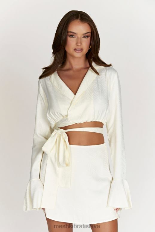 Meshki saténová minisukňa analize oblečenie kosť 4N0F61545