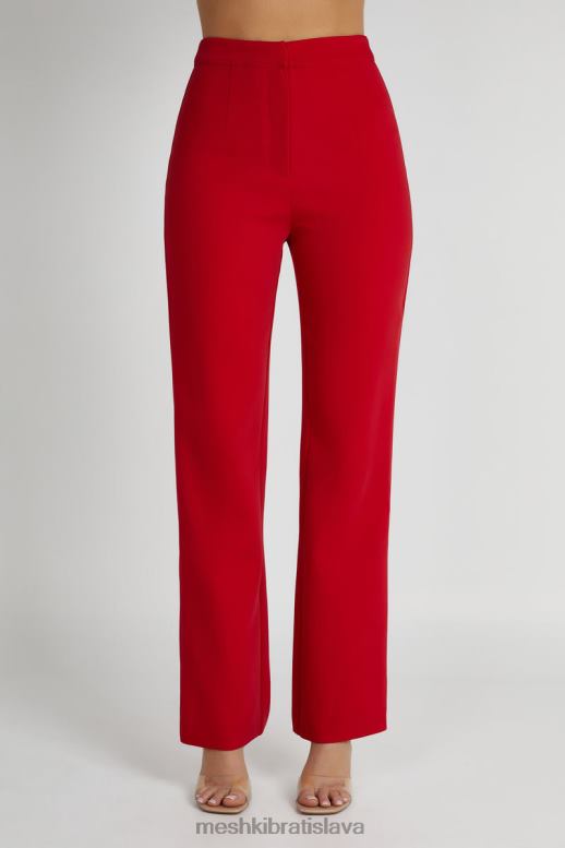 Meshki allanah rovné nohavice oblečenie červená 4N0F61326
