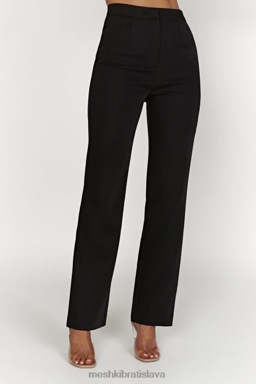 Meshki allanah rovné nohavice oblečenie čierna 4N0F61311