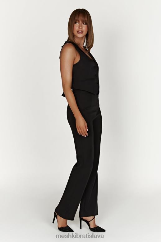 Meshki allanah rovné nohavice oblečenie čierna 4N0F61311