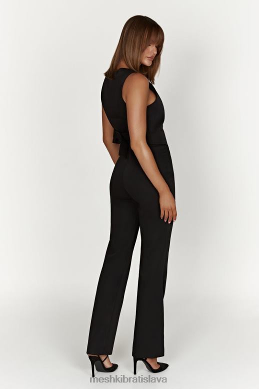 Meshki allanah rovné nohavice oblečenie čierna 4N0F61311