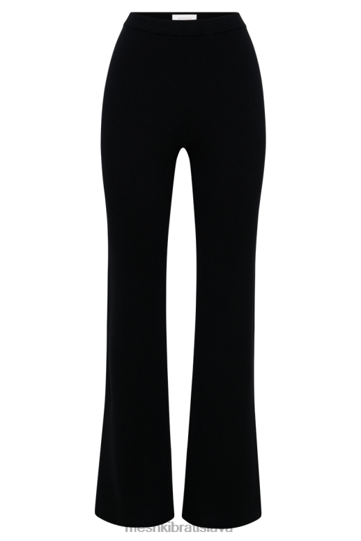 Meshki daisie šifónové nohavice oblečenie čierna 4N0F61436