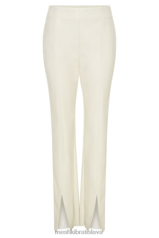 Meshki delené nohavice vanessa z umelej kože oblečenie kosť 4N0F61497