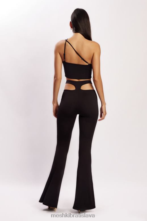 Meshki harley tangá nohavičky s vysokým pásom oblečenie čierna 4N0F61603