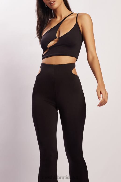 Meshki harley tangá nohavičky s vysokým pásom oblečenie čierna 4N0F61603