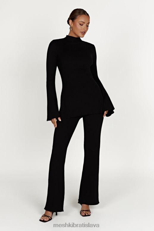 Meshki jovie pletené nohavice oblečenie čierna 4N0F61393