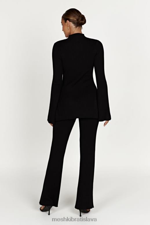 Meshki jovie pletené nohavice oblečenie čierna 4N0F61393