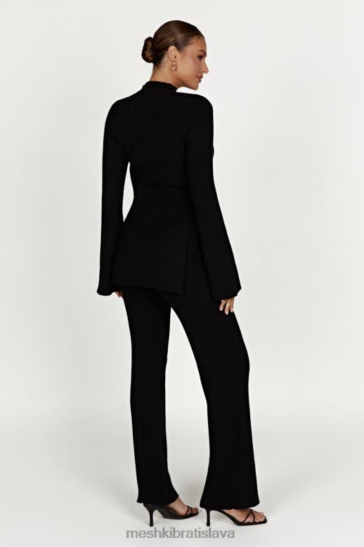 Meshki jovie pletené nohavice oblečenie čierna 4N0F61393