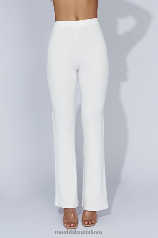 Meshki jovie pletené nohavice oblečenie off white 4N0F61318