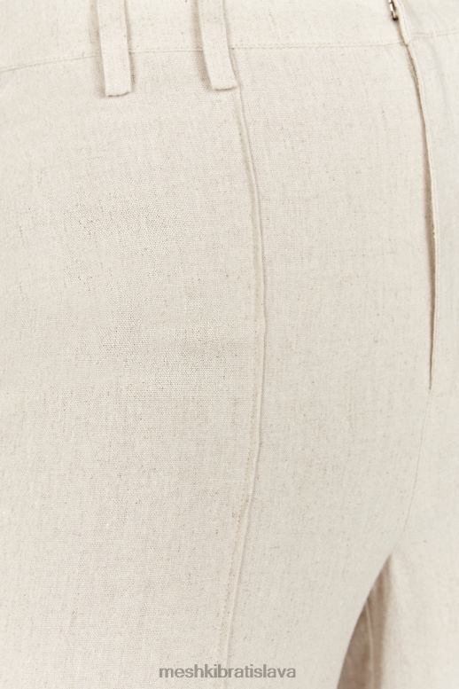 Meshki julie široké plátené nohavice oblečenie prirodzené 4N0F61465