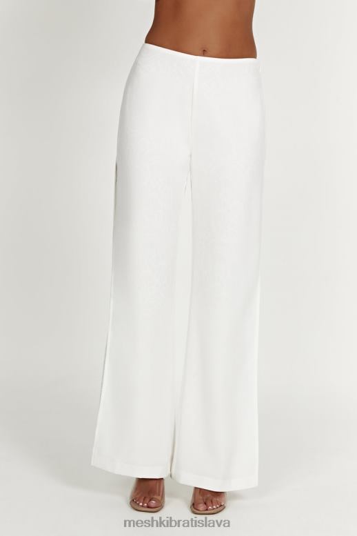 Meshki krajkové nohavice estee oblečenie biely 4N0F61413