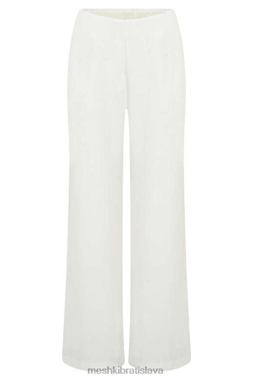 Meshki krajkové nohavice estee oblečenie biely 4N0F61413