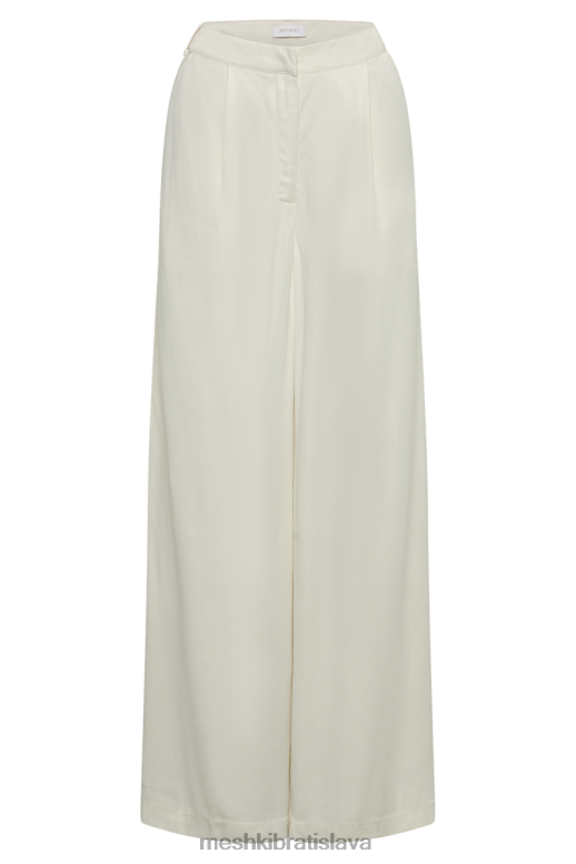 Meshki nour saténové široké nohavice oblečenie slonovina 4N0F61376