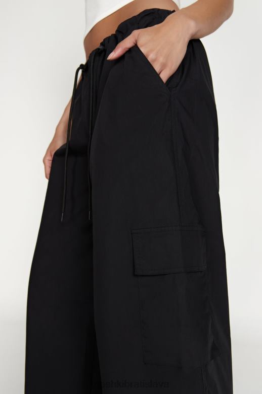 Meshki parašutistické nohavice amara oblečenie čierna 4N0F61592
