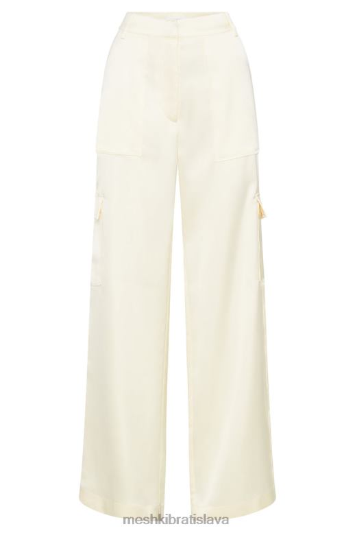 Meshki saténové nákladné nohavice amaya oblečenie kosť 4N0F61511