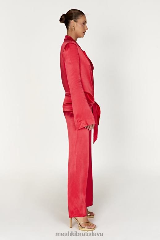 Meshki saténové nohavice aspyn oblečenie červená 4N0F61428