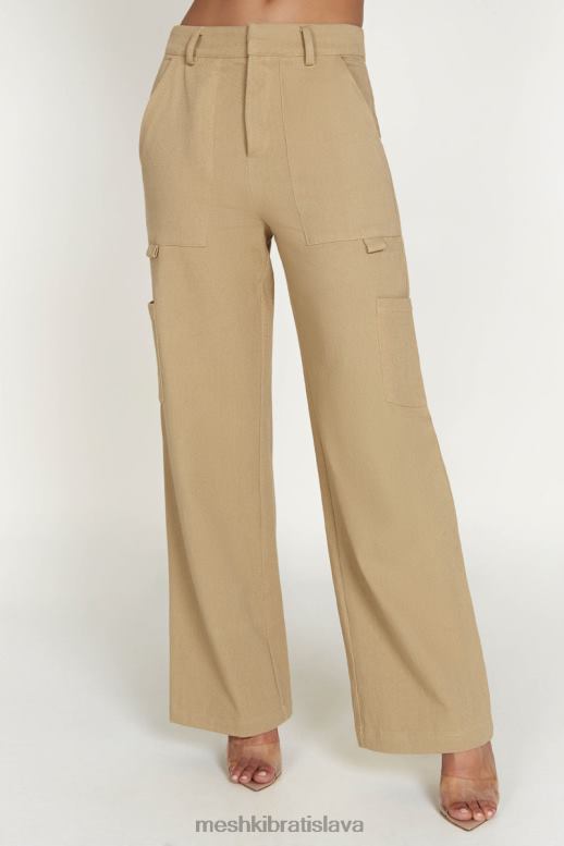 Meshki vicky cargo nohavice oblečenie kameň 4N0F61510