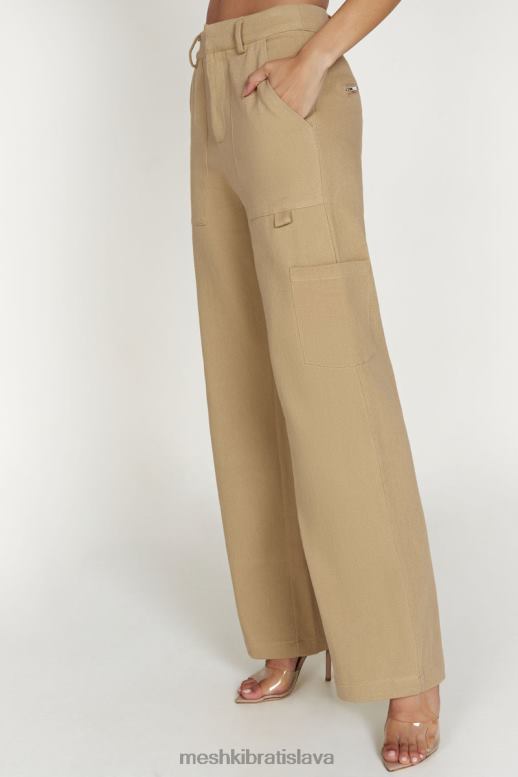 Meshki vicky cargo nohavice oblečenie kameň 4N0F61510