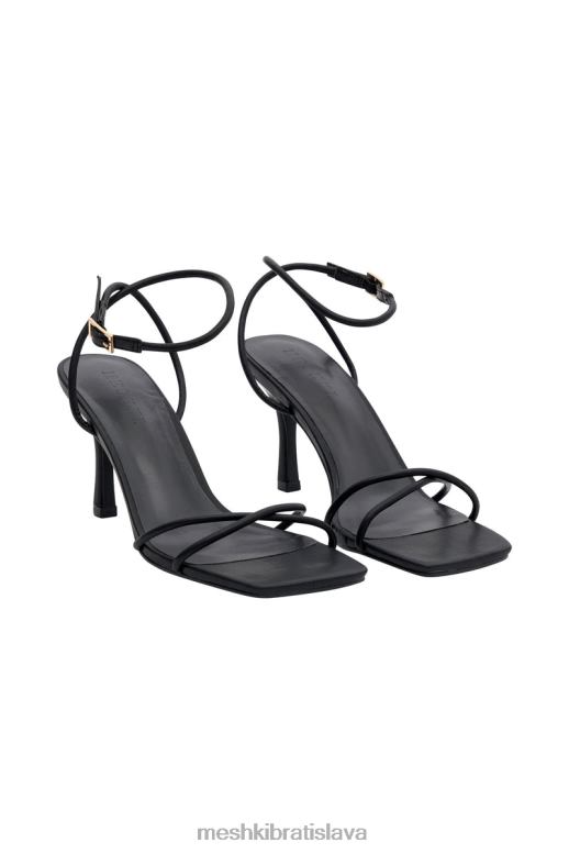 Meshki monroe criss cross heels obuv čierna 4N0F61667