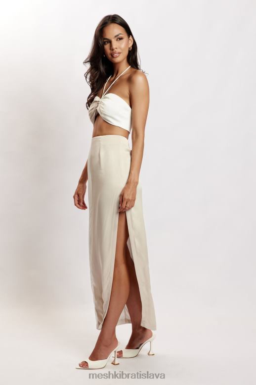 Meshki frankie dvojfarebný saténový bandeau oblečenie viac kostí 4N0F61177