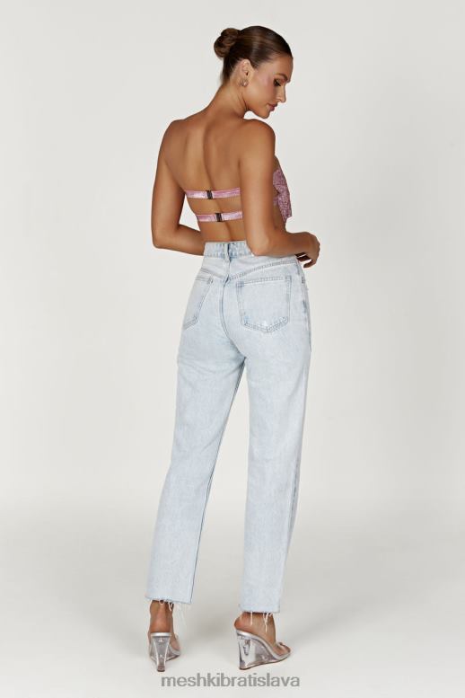 Meshki valerie diamante bandeau oblečenie červenať ružová 4N0F6994