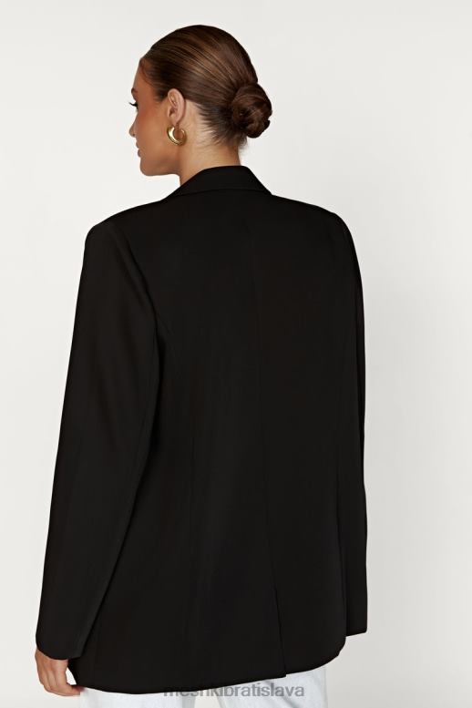 Meshki madison oversized sako oblečenie čierna 4N0F61645
