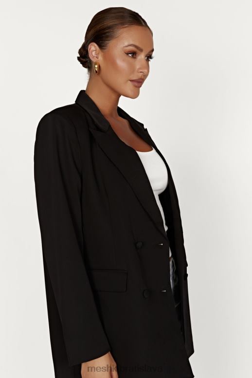 Meshki madison oversized sako oblečenie čierna 4N0F61645