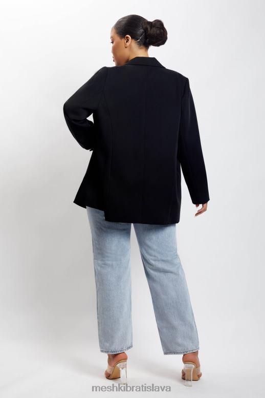 Meshki madison oversized sako oblečenie čierna 4N0F61645