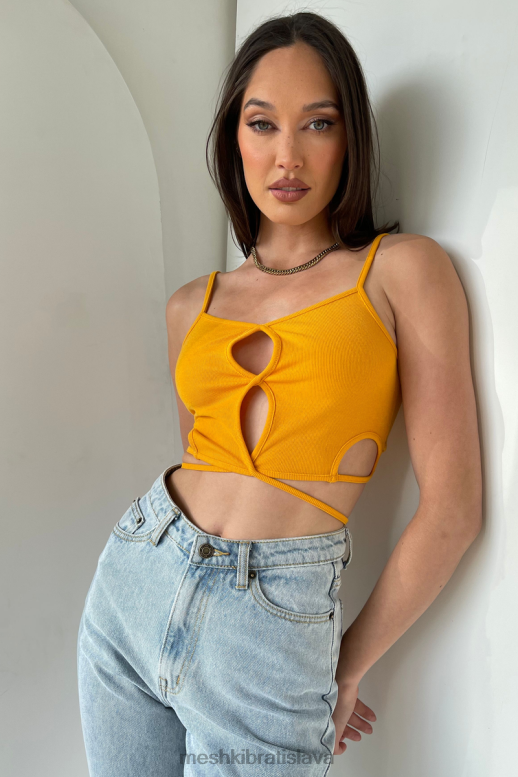 Meshki ayesha vystrihnuté tielko oblečenie mango 4N0F61199