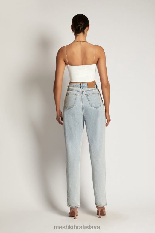 Meshki crop top yvonne cami oblečenie biely 4N0F6938