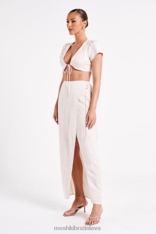 Meshki plátenný crop top fatima oblečenie prirodzené 4N0F6755