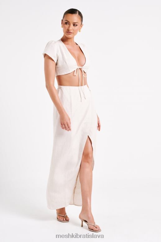 Meshki plátenný crop top fatima oblečenie prirodzené 4N0F6755