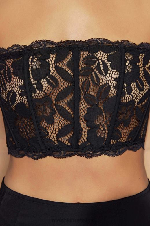 Meshki bellamy hrebenatka čipkovaný živôtik oblečenie čierna 4N0F61016