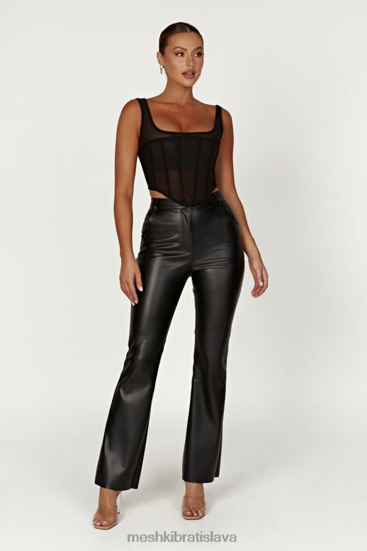 Meshki delaney korzet bustier oblečenie čierna 4N0F6875