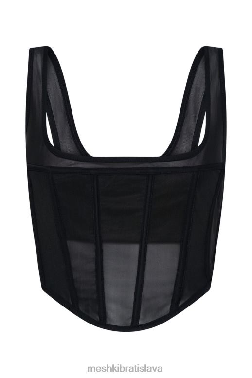 Meshki delaney korzet bustier oblečenie čierna 4N0F6875
