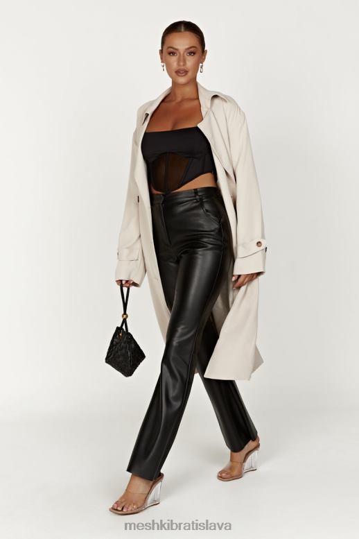 Meshki jada sieťovaný korzet prsnatejší oblečenie čierna 4N0F6993