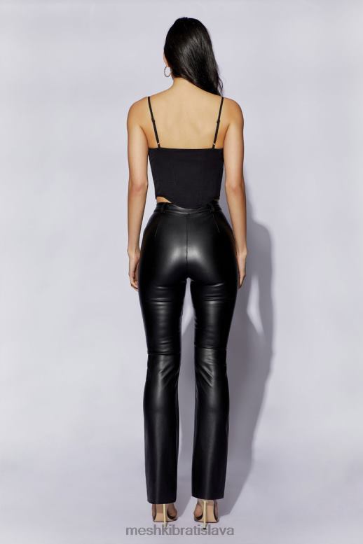 Meshki korzetový top janice longline oblečenie čierna 4N0F61051