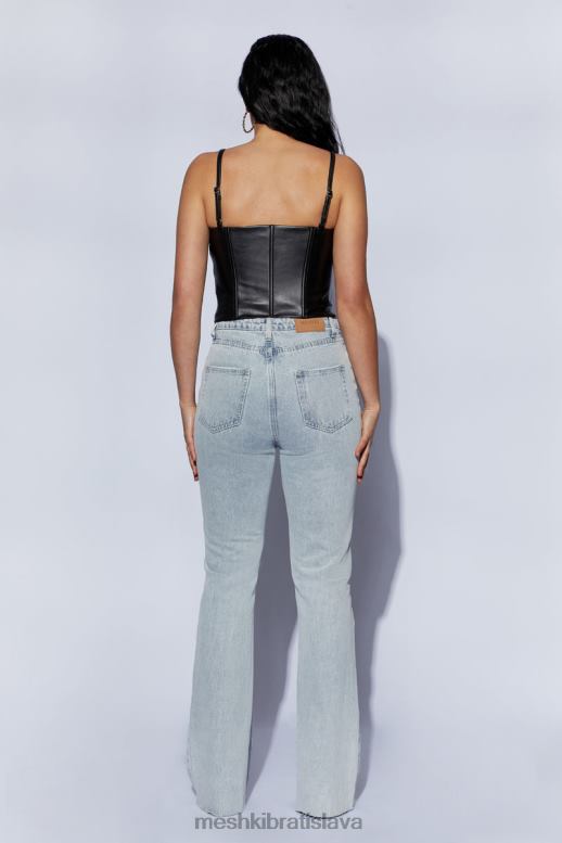 Meshki alaia šnurovací korzet pu top oblečenie čierna 4N0F61095