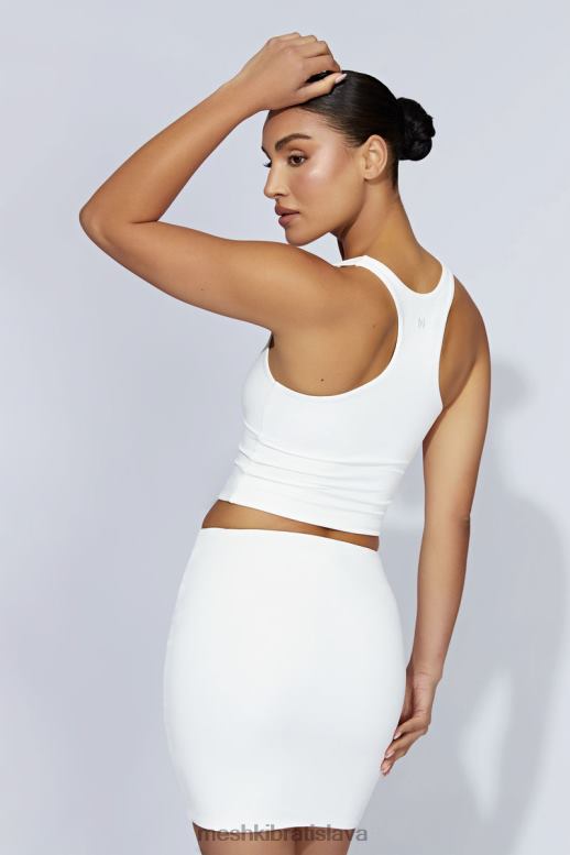 Meshki alyssa racer späť hore oblečenie biely 4N0F61166