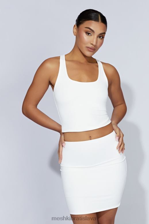 Meshki alyssa racer späť hore oblečenie biely 4N0F61166