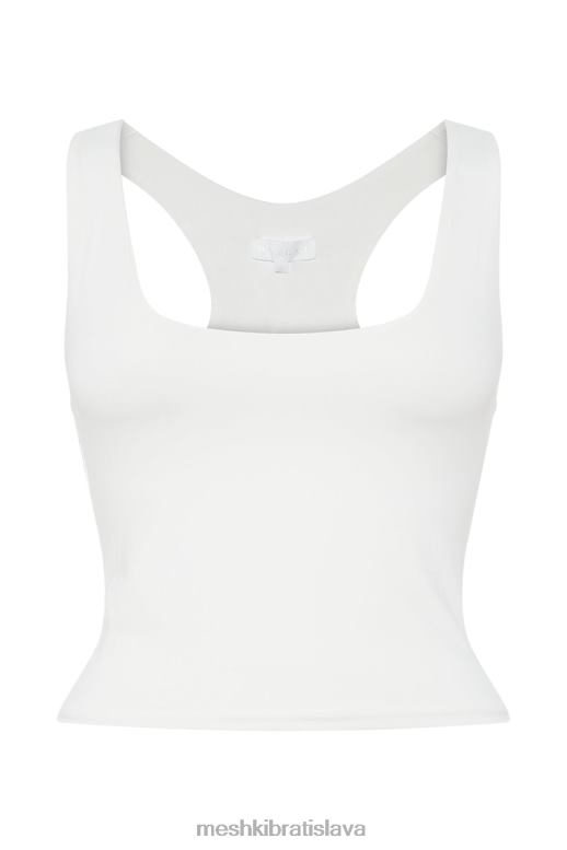 Meshki alyssa racer späť hore oblečenie biely 4N0F61166