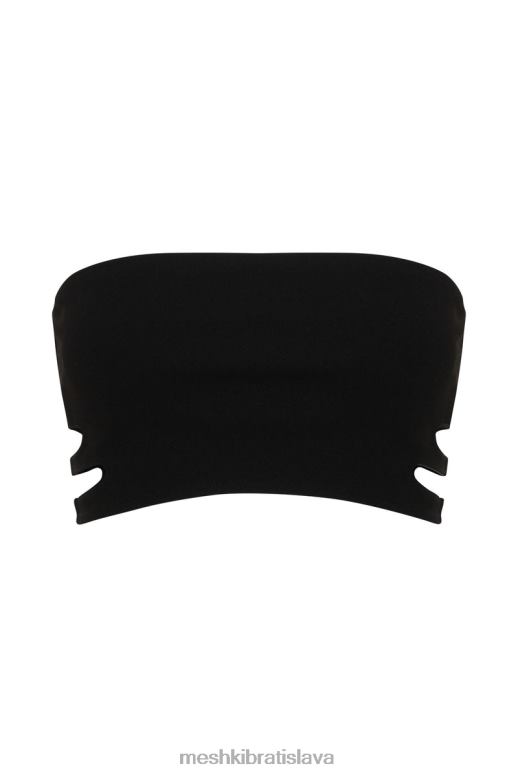 Meshki audrina vystrihnutá bandeau top oblečenie čierna 4N0F61182