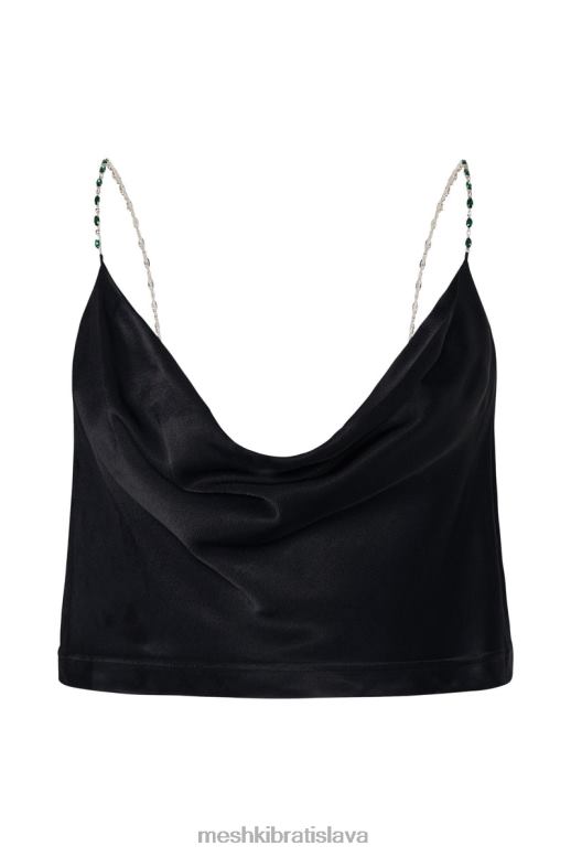 Meshki havva diamantový top oblečenie čierna 4N0F61042