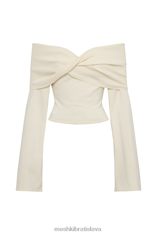 Meshki marlisa mimo ramena twist top oblečenie slonovina 4N0F6840